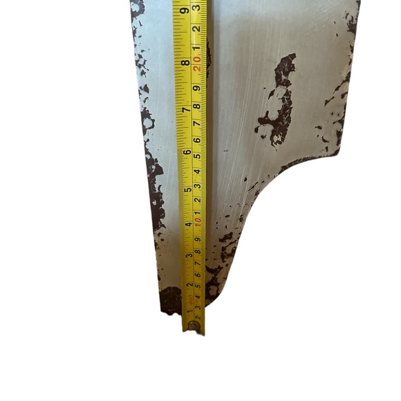 Rustic decor shelf with 4 metal removable baskets with 1-2-3-4 on baskets NWT - Picture 12 of 15